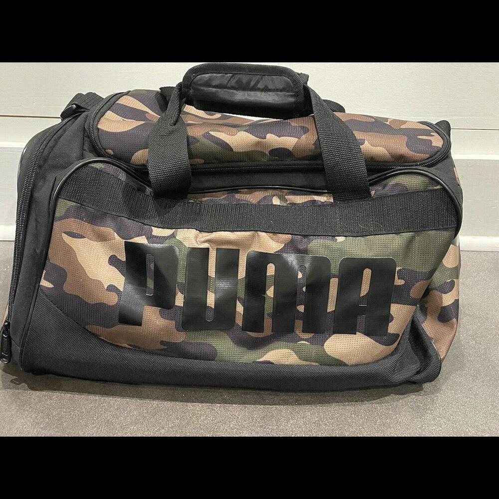 Camouflage Puma Challenger M Duffle Bag